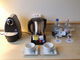 Ásványvíz, teavízforraló és Nespresso kávégép az Executive szobákban
