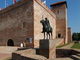 The environment of the hotel: Gyula Castle 
