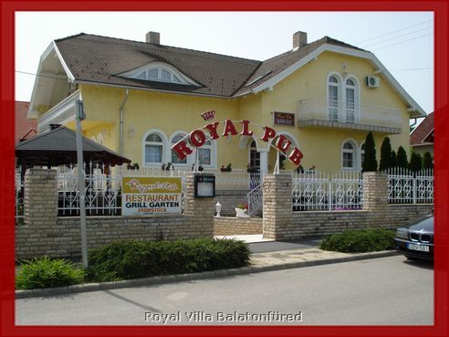 Royal Villa, Balatonfüred